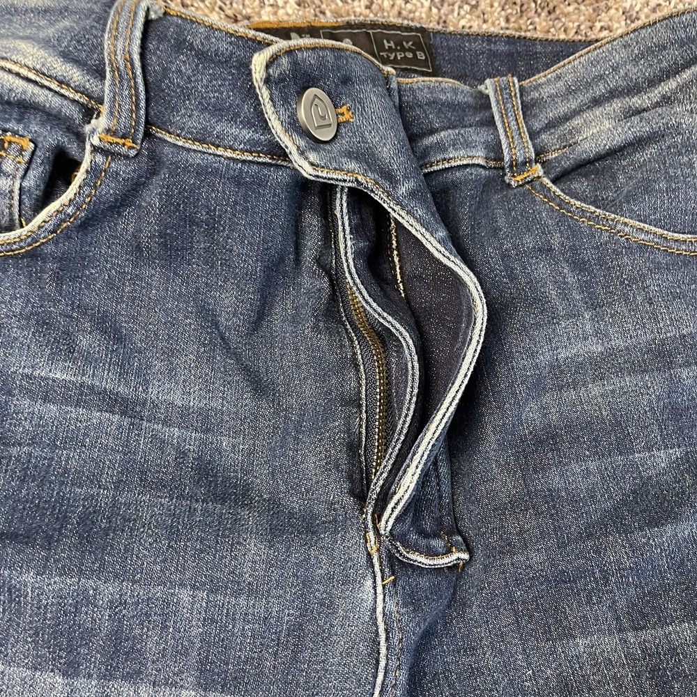 NBT Clothing Jeans Men Sz 30x31 H/K Type B Motorcycle Blue Biker Pants WITH PADS - Picture 8 of 16